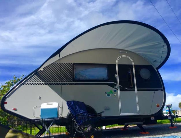 NuCamp TAB 400 Trailer Visor Fits TAB 400 Trailers by PahaQue