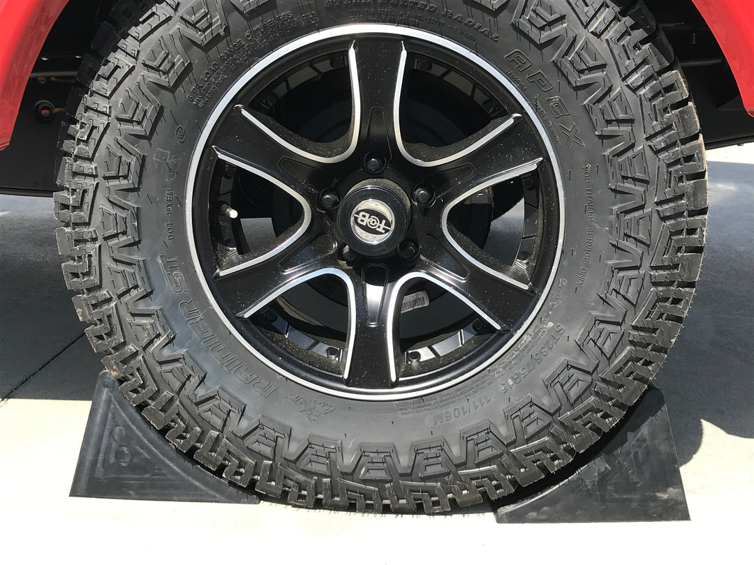 Solid Rubber Wheel Chocks