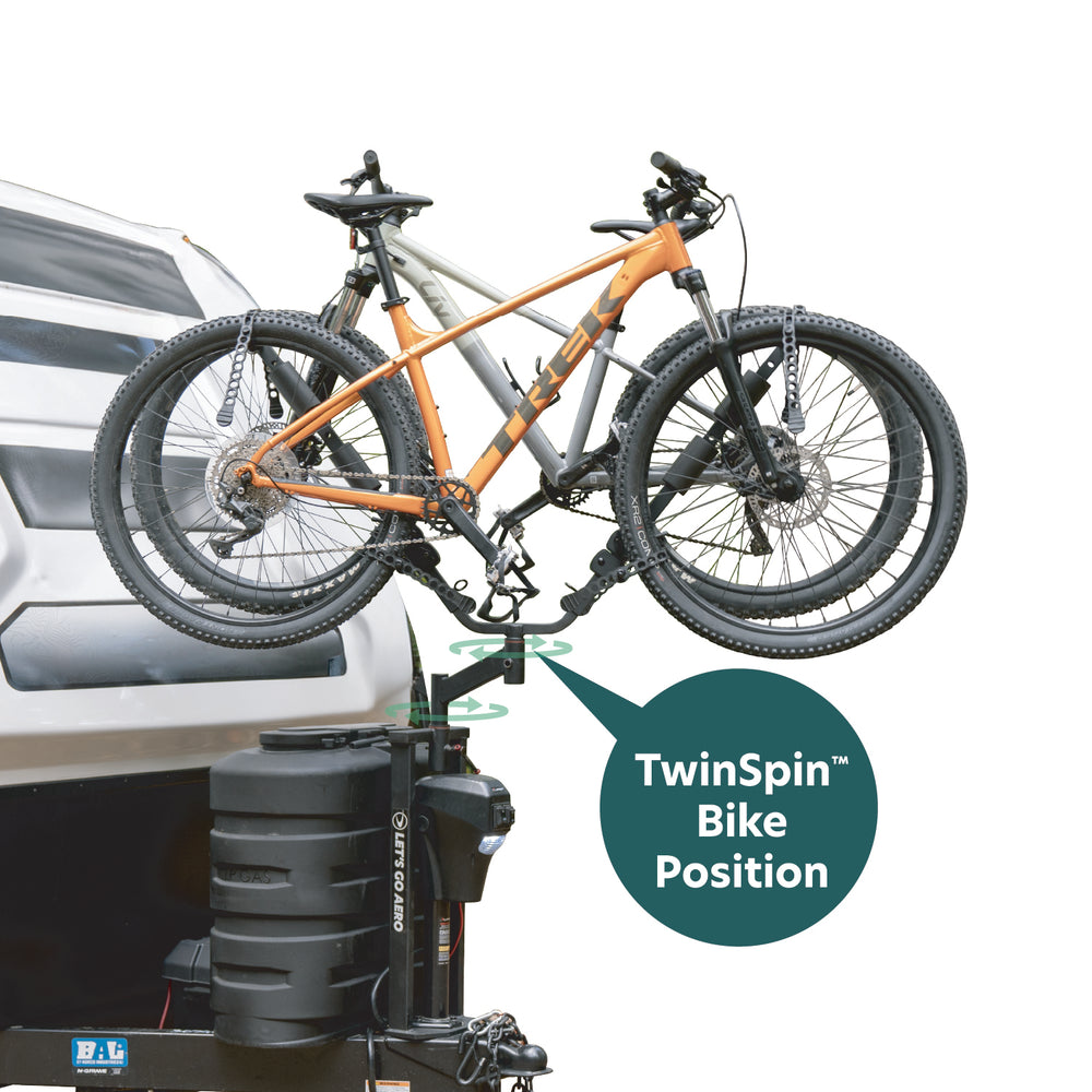 Jack-IT® TS Two Bike Twin-Spin Carrier