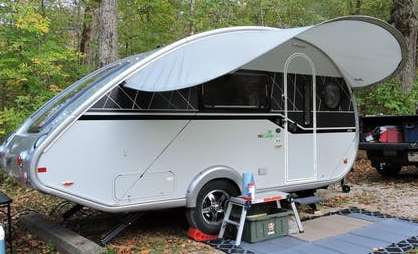 NuCamp TAB 400 Trailer Visor Fits TAB 400 Trailers by PahaQue