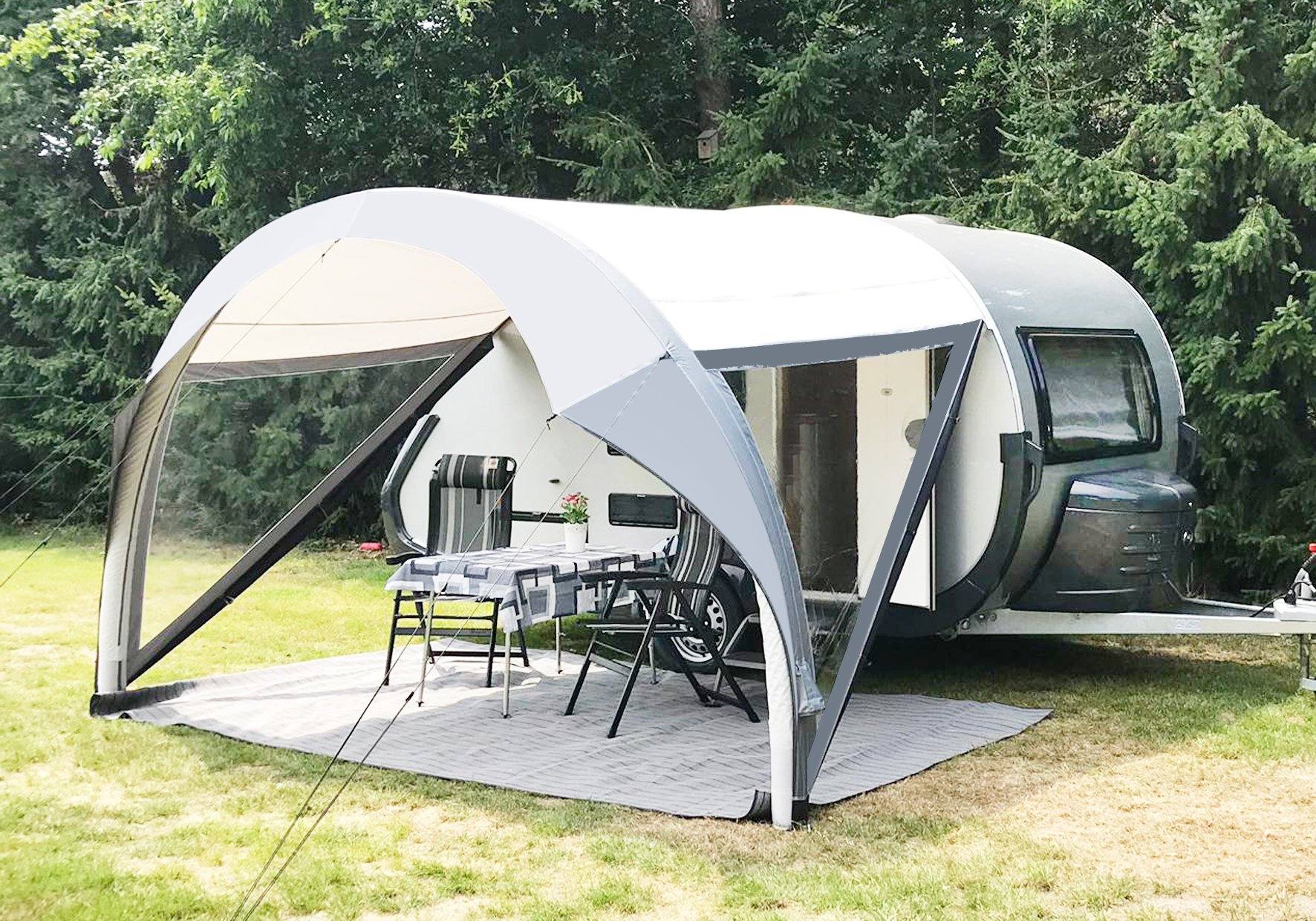 CAMPERソフトパンプス35 Sunflexx Inflatable Awning for TAB 400 Campers – Allpro Adventures